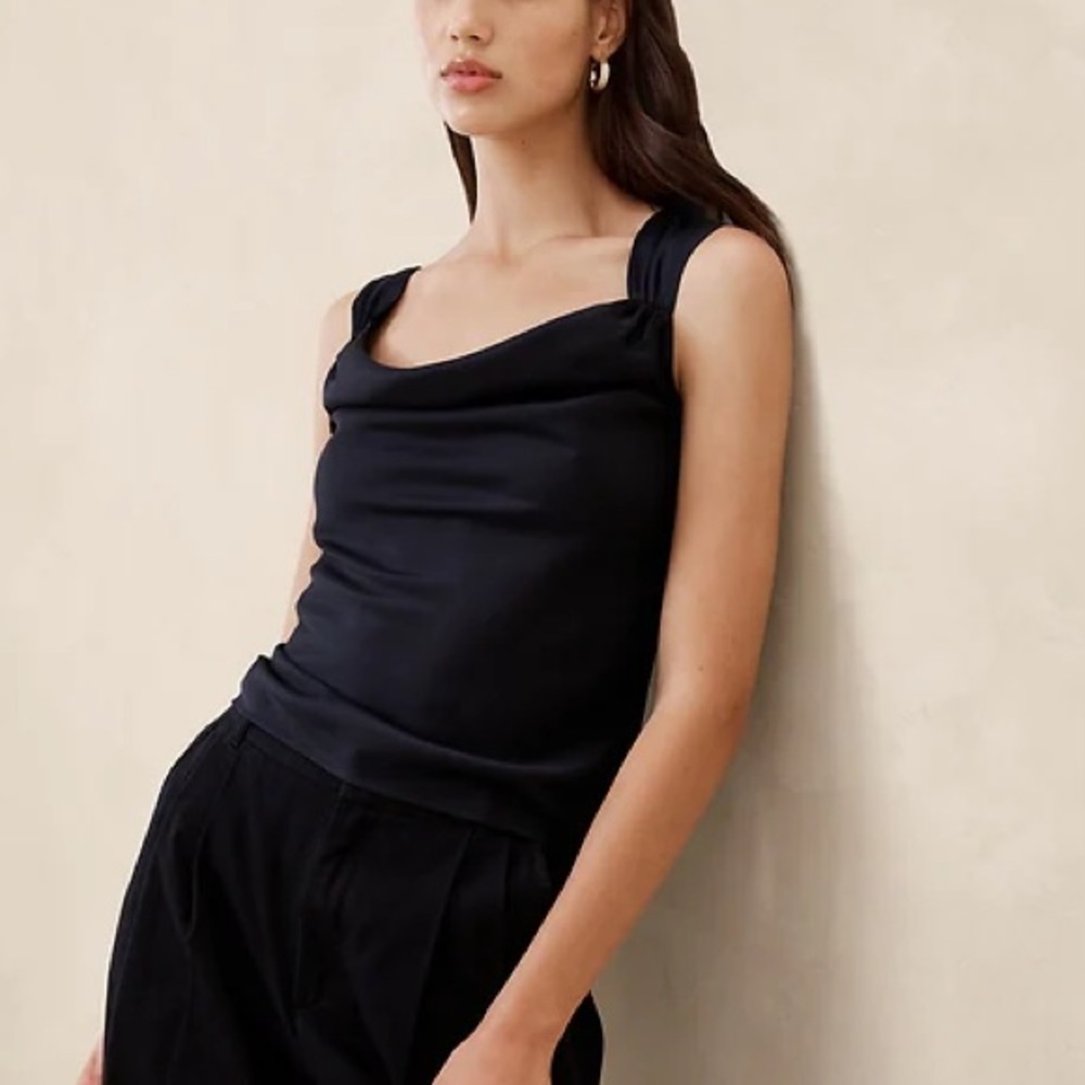 Banana Republic Midnight Black Tank Top